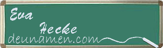Eva Hecke Visitenkarte